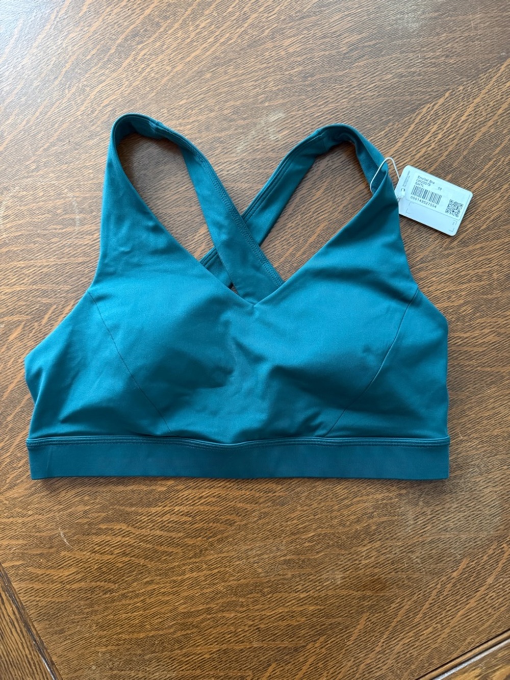 NWT Lululemon Envital Bra - Size 10 - Storm Teal